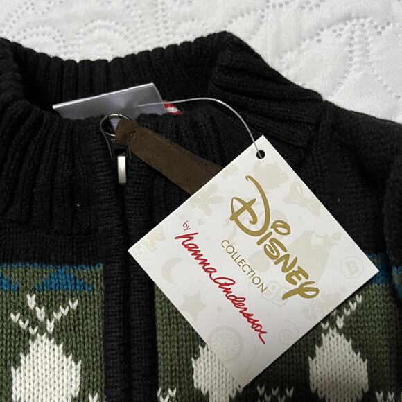 NWT Hanna Andersson Disney Olaf Sweater Size 4 - Picture 5 of 7